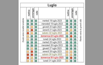 calendario autostrade