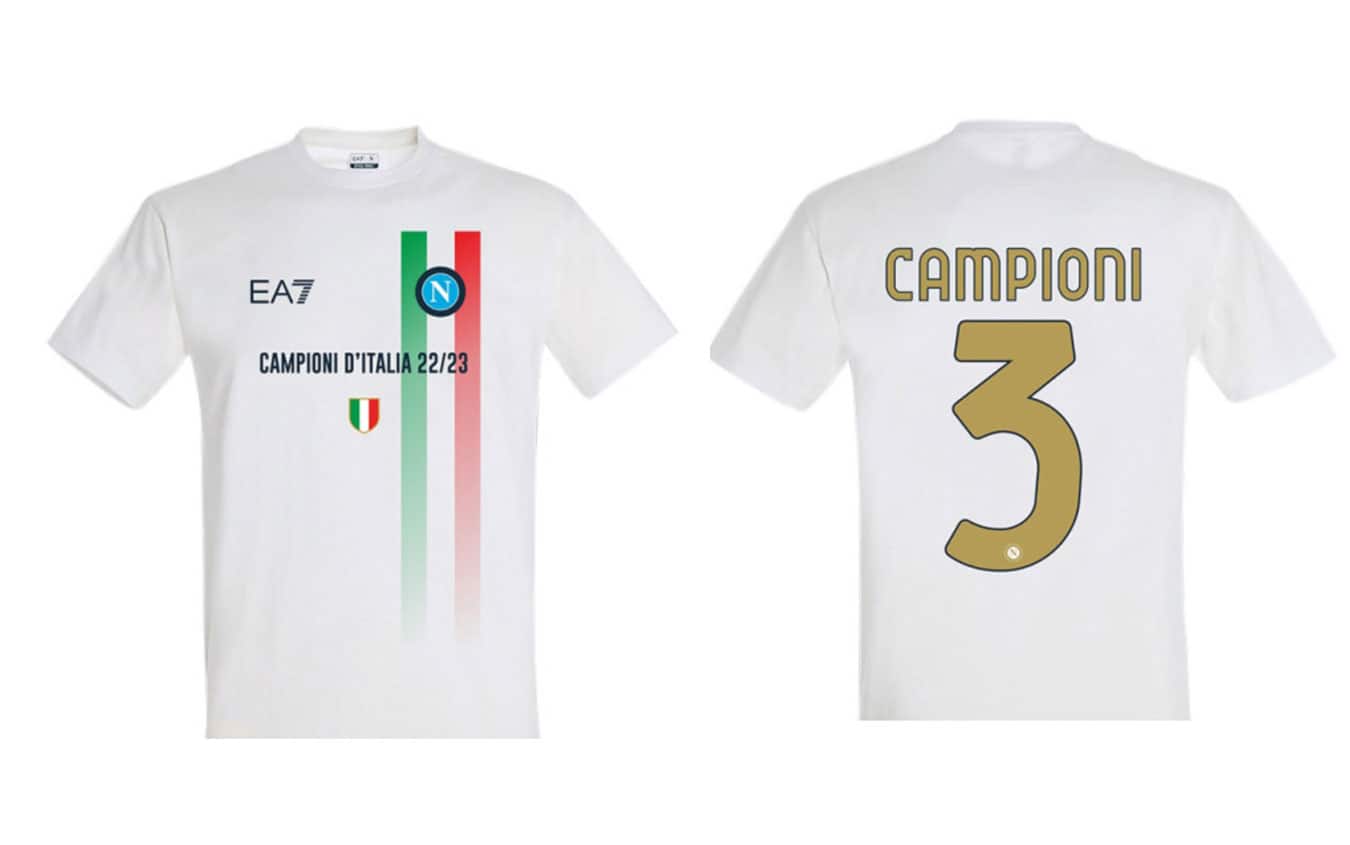 Maglia napoli scudetto store