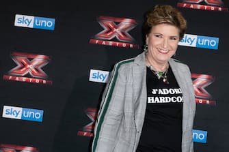 MILAN, ITALY - OCTOBER 22:  Mara Maionchi attends X Factor 2018 photocall at Teatro Linear Ciak on October 22, 2018 in Milan, Italy.  (Photo by Rosdiana Ciaravolo/Getty Images)