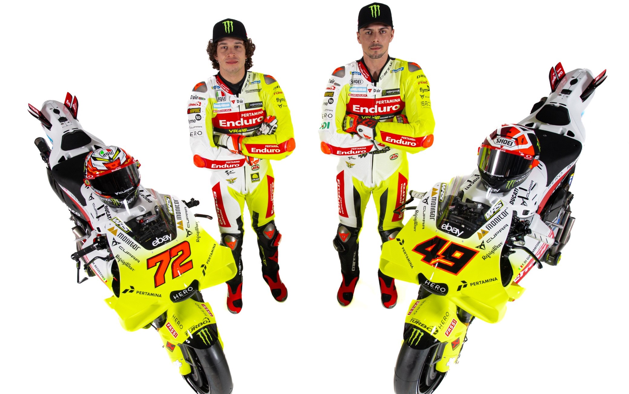 MotoGP, presentazione team VR46 di Bezzecchi diretta tv e streaming su