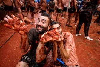 SPAIN TRADITIONS TOMATINA