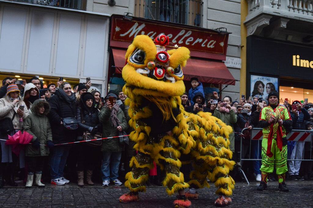 La parata del Dragone a Milano