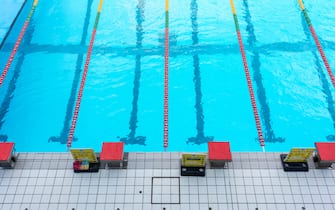 Swimming pool starter blocks