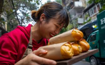 Banh Mi at Banh Mi 25, Hanoi, Vietnam