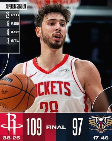 NEW ORLEANS PELICANS-HOUSTON ROCKETS 97-109