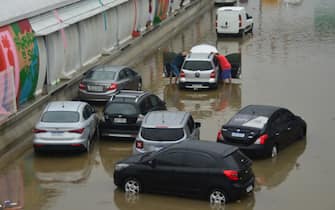 Heavy rains since last night  caused several floods in neighborhoods in the north of Rio de Janeiro such as Iraja and Rocha Miranda, among others. At the height of Iraja, Av. Brasil is closed with no plans for release.



Pictured: GV,General View

Ref: SPL10681862 140124 NON-EXCLUSIVE

Picture by: Fausto Maia/TheNEWS2 via ZUMA / SplashNews.com



Splash News and Pictures

USA: 310-525-5808 
UK: 020 8126 1009

eamteam@shutterstock.com



World Rights, No Argentina Rights, No Belgium Rights, No China Rights, No Czechia Rights, No Finland Rights, No France Rights, No Hungary Rights, No Japan Rights, No Mexico Rights, No Netherlands Rights, No Norway Rights, No Peru Rights, No Portugal Rights, No Slovenia Rights, No Sweden Rights, No Taiwan Rights, No United Kingdom Rights