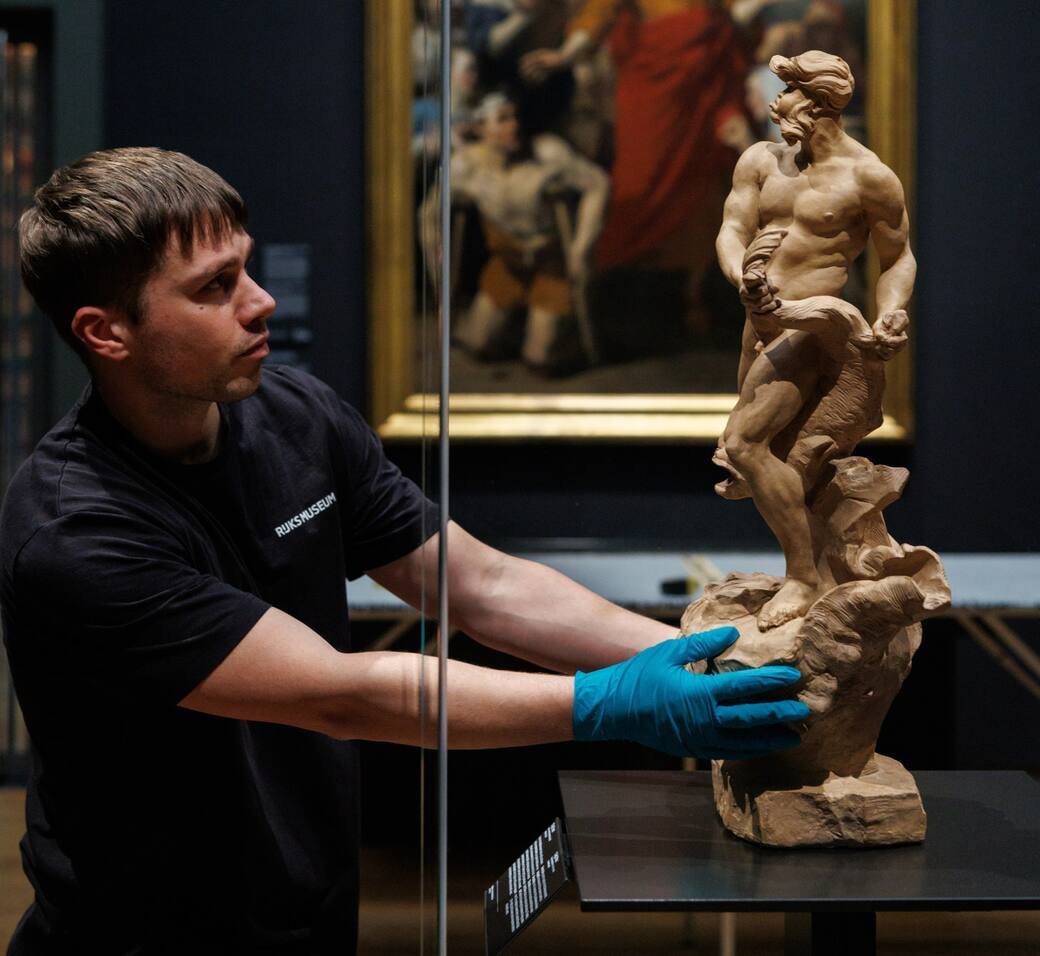 Installation Triton by Bernini. Photo: Rijksmuseum/Kelly Schenk