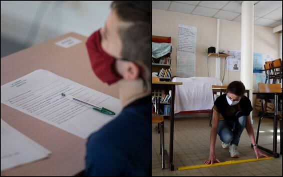 Scuola, in Francia con un positivo al Covid vanno in Dad solo gli