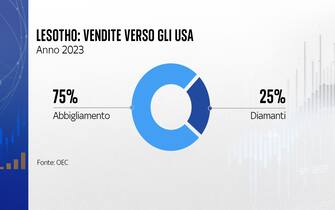 Le vendite di Lesotho negli Usa