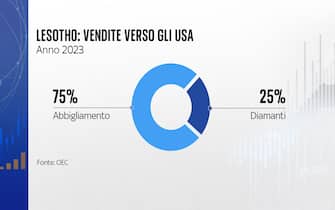 Le vendite di Lesotho negli Usa Le vendite di Lesotho negli Usa