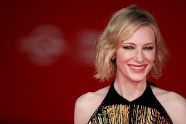 ROME, ITALY - OCTOBER 19:  Cate Blanchett walks the red carpet ahead of the "The House With A Clock In Its Walls"  screening during the 13th Rome Film Fest at Auditorium Parco Della Musica on October 19, 2018 in Rome, Italy.  (Photo by Maria Moratti/Contigo/Getty Images)