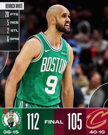 CLEVELAND CAVALIERS-BOSTON CELTICS 105-112