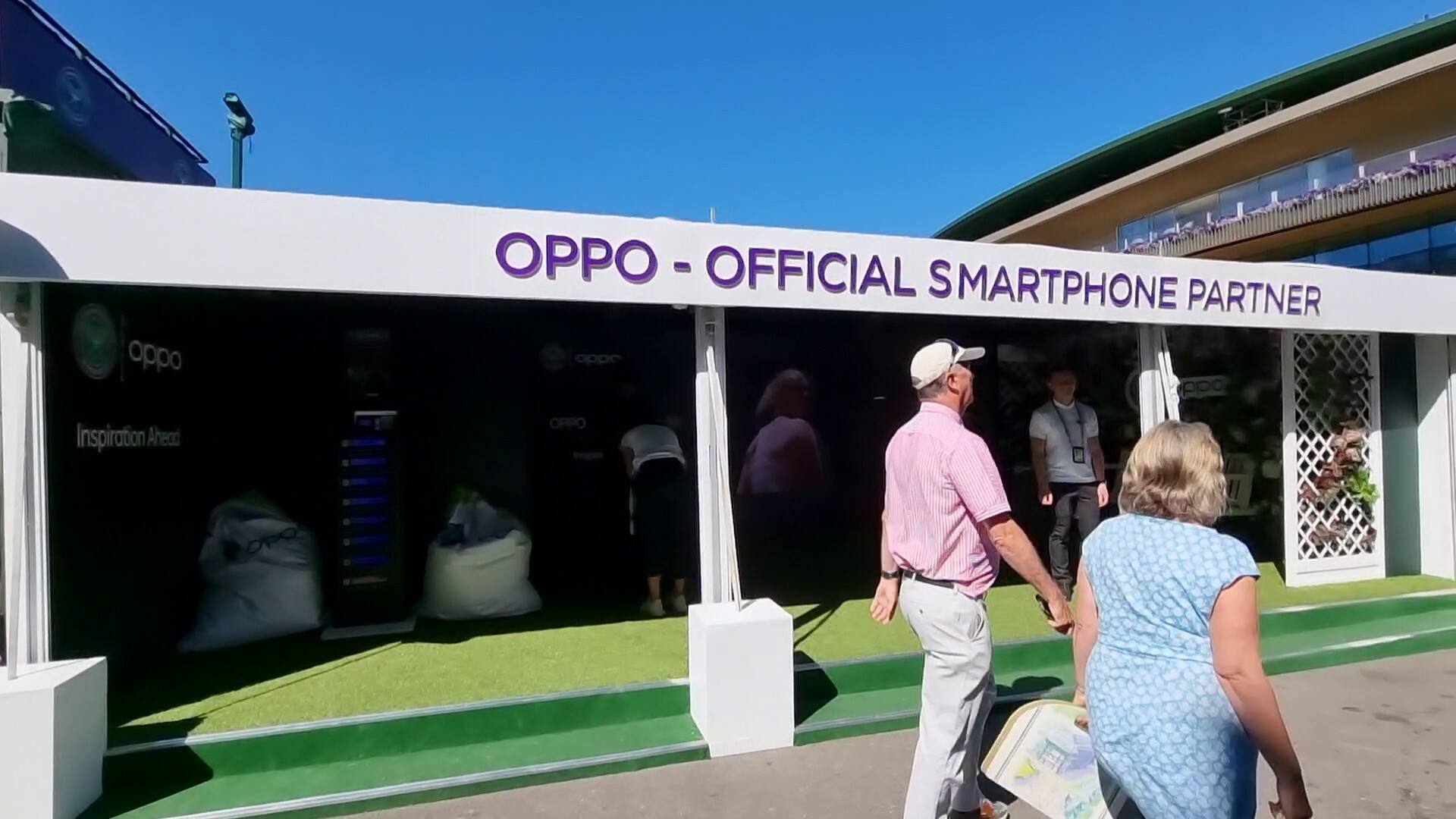 Stand Oppo a Wimbledon