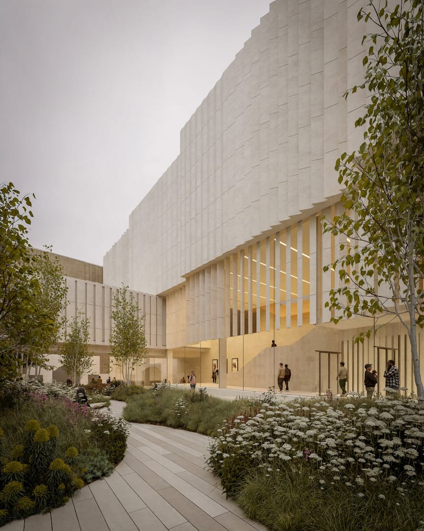 Image: Artist's impression of the entrance. Credit: Kin Creatives