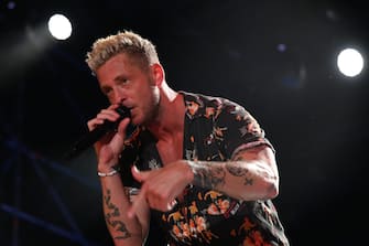 OneRepublic  during  One Republic - Live Concert 2023, Music Concert in Mantua, Italy, July 14 2023