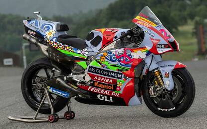 Mugello, Team Gresini: livrea per la pace. FOTO