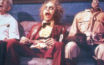 michael keaton in una scena di Beetlejuice