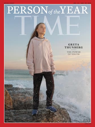 epa08062683 Handout image released by TIME Magazine showing Greta Thunberg on the cover as photographed by Evgenia Arbugaeva in Lisbon, Portugal, 11 December 2019. Thunberg, the Swedish schoolgirl who inspired a global movement to fight climate change, has been named Time magazine's Person of the Year for 2019.  EPA/EVGENIA ARBUGAEVA FOR TIME / HANDOUT HANDOUT NO MODIFICATIONS, NO SALES, EDITORIAL USE ONLY HANDOUT EDITORIAL USE ONLY/NO SALES