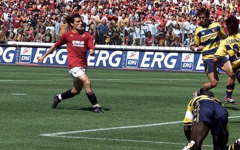 Gazette Dello Sport 18 Juin 2001 Roma Vince Scudetto Totti