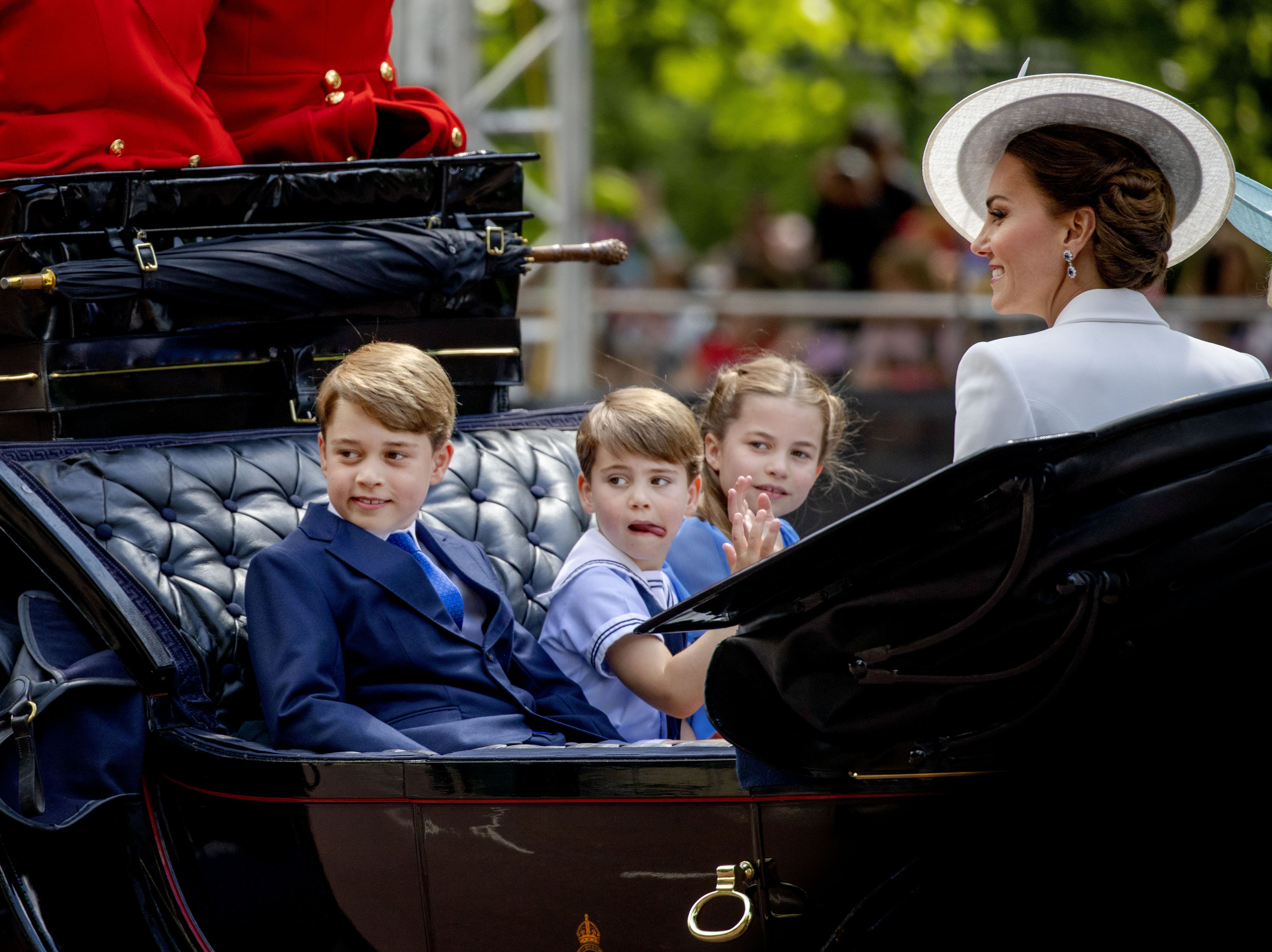 George, Charlotte e Louis d'Inghilterra George, Charlotte e Louis d'Inghilterra