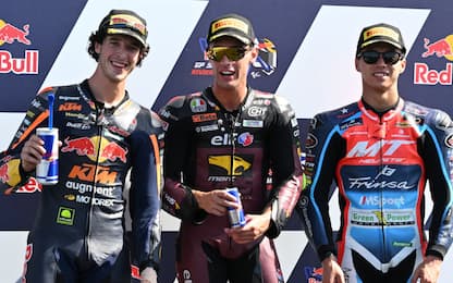 Moto2, pole di Arbolino su Vietti: che Italia!