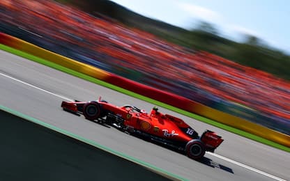 F1, qualifiche Gp del Belgio: pole per Leclerc, 2° Vettel