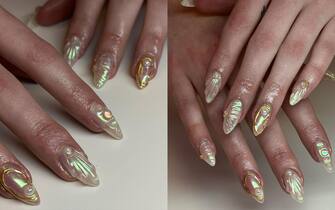 Unghie estive manicure da sirena