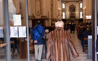 Oggi pomeriggio nel Duomo di Castelfranco Veneto i funerali di Vanessa Ballan, vittima di femminicidio, 29 Dicembre 2023. ANSA/SIMONE MASETTO