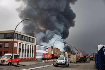 Incendio Amburgo