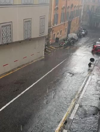 Un forte temporale - con pioggia e vento - sta interessando Roma in questi minuti. Diversi i video sui social che da questa mattina mostrano vie e sottopassi allagati. In via Ottaviano - come si vede nei filmati su Instagram - alcune grate del cantiere per i lavori del Giubileo sono state abbattute dal vento. Anche a piazza Risorgimento sono stati scaraventati diversi tavolini, sedie e ombrelloni. L'acqua ha raggiunto anche il sottopasso pedonale che collega San Pietro a via delle Fornaci. Disagi e allagamenti anche nel centro storico.
ANSA/Domenico Palesse