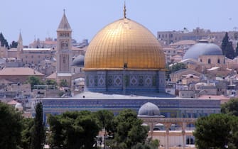 La moschea di Al Aqsa, gerusalemme, 10 agosto 2012
ANSA/ Francesco Gerace