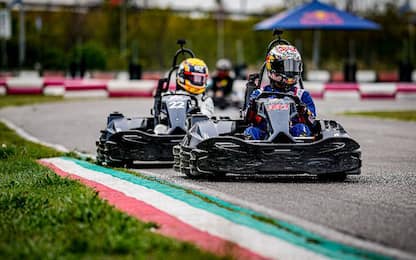 Nakagami-Tsunoda, super sfida sui kart a Misano