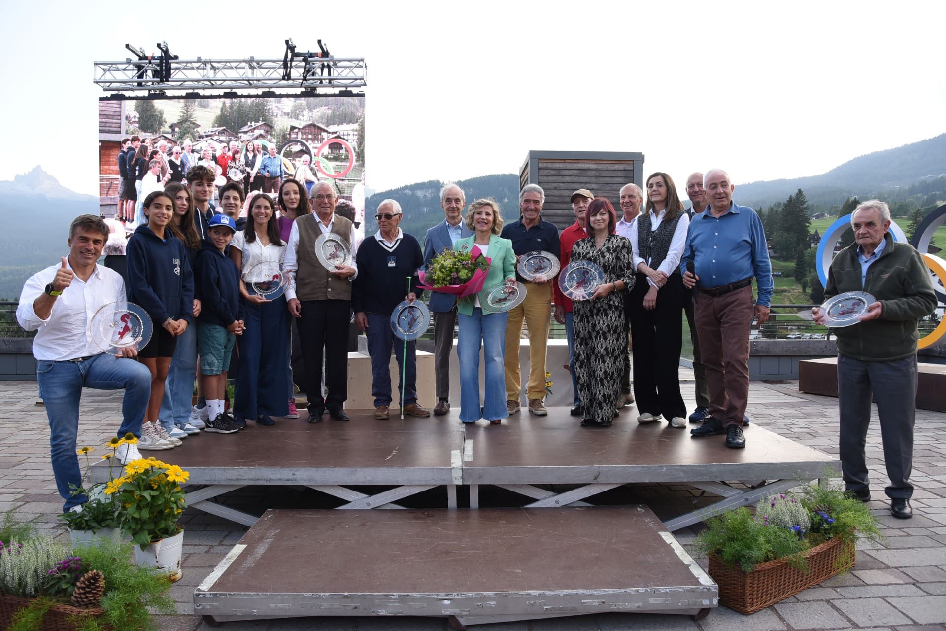 Festa per i 100 anni del primo impianto di risalita a Cortina