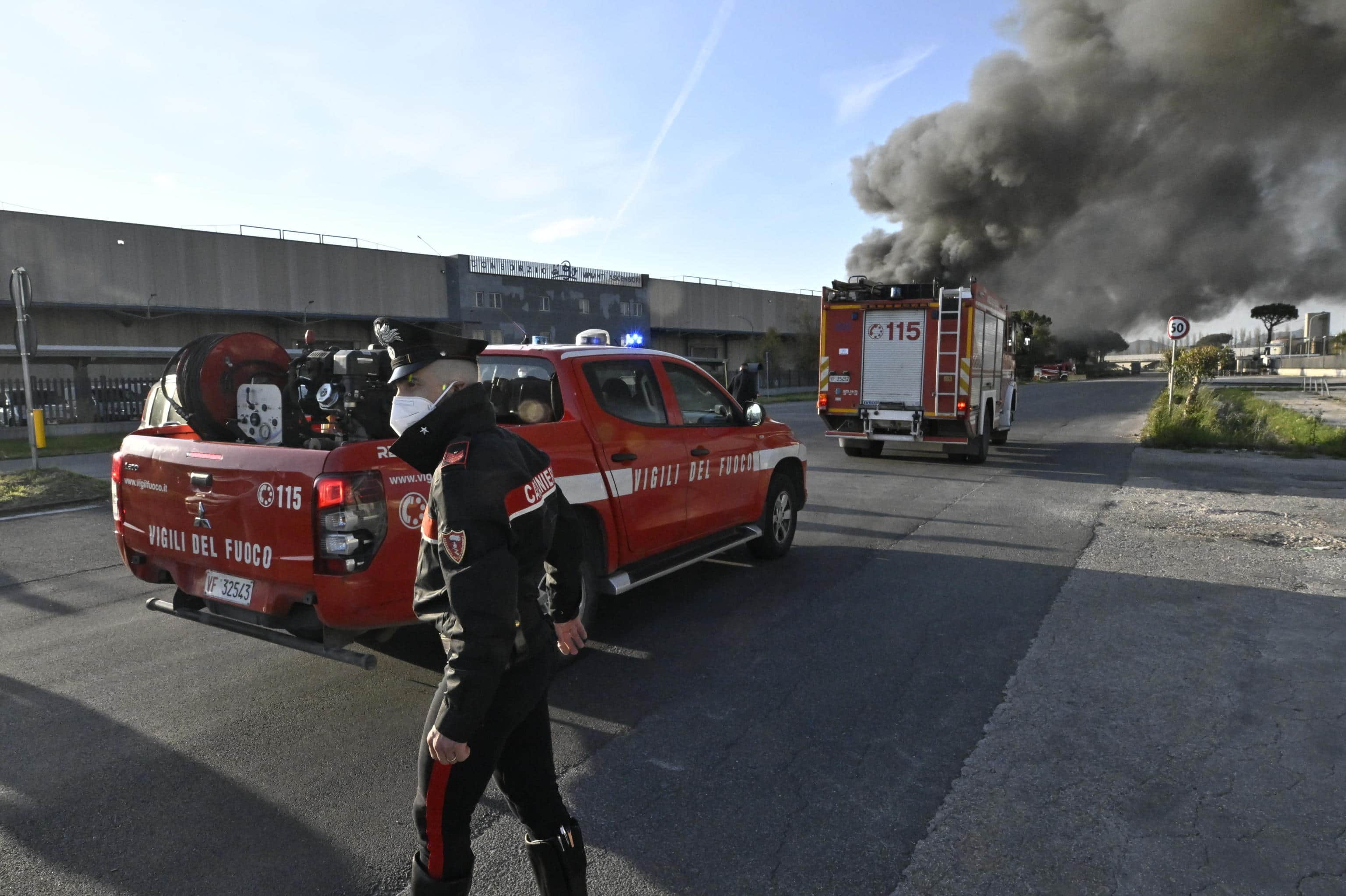 l'incendio