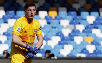Il portiere del Cagliari Alessio Cragno