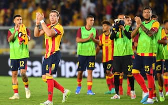 Foto Giovanni Evangelista/LaPresse 03 Settembre 2023 Lecce, Italia - sport, calcio - U.S. Lecce vs U.S. Salernitana 1909 - Campionato Serie A Tim 2023/24 - Stadio E. Giardiniero - Via del Mare. Nella foto: Federico Baschirotto (6 US Lecce)
Pic Giovanni Evangelista/LaPresse September 03 2023 Lecce, Italy - sport, soccer - U.S. Lecce vs U.S. Salernitana 1909 - Italian championship serie A Tim 2023/24- E. Giardiniero - Via del Mare Stadium. In the pic: Federico Baschirotto (6 US Lecce)