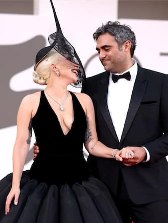 lady-gaga-michael-polansky-venezia-red-carpet-getty - 1