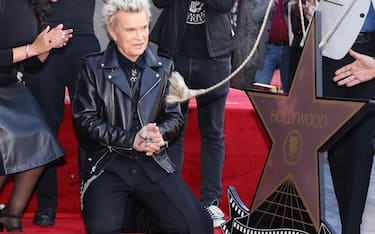 HOLLYWOOD, CALIFORNIA - JANUARY 06: Billy Idol is honored with a Star on the Hollywood Walk of Fame on January 06, 2023 in Hollywood, California. (Photo by David Livingston/Getty Images)