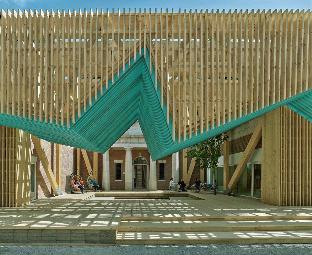 Photo ©Tim Hursley. Courtesy PORCH: An Architecture of Generosity, Organizers.