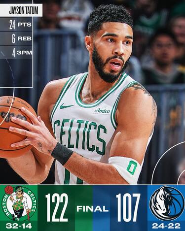 DALLAS MAVERICKS-BOSTON CELTICS 107-122