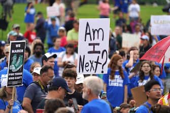 50.000 persone a Washington hanno invaso il Mall per la manifestazione organizzata da March for Our Lives
