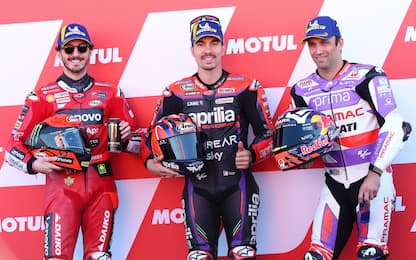 Pole record Vinales. Bagnaia partirà 2°, Martin 6°