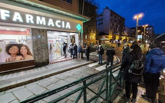 Fila tamponi. Torino
