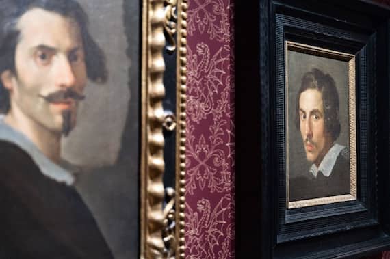 Bernini Gian Lorenzo, Autoritratto in età giovanile, 1623 circa, olio su tela, 39x31 cm © Galleria Borghese / foto Mauro Coen