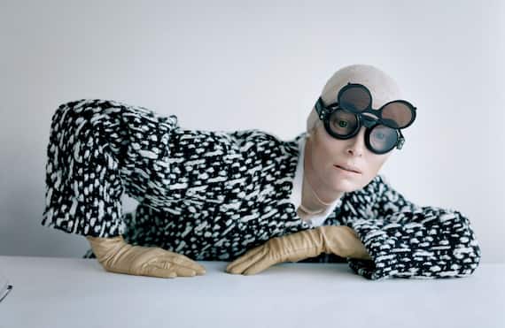Tilda Swinton, Fashion: Yves Saint Laurent, Reykjavik, 2011 © Tim Walker