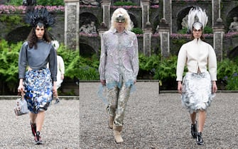 sfilata di Louis Vuitton isola bella lago maggiore