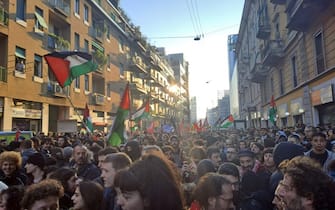 La manifestazione a Milano