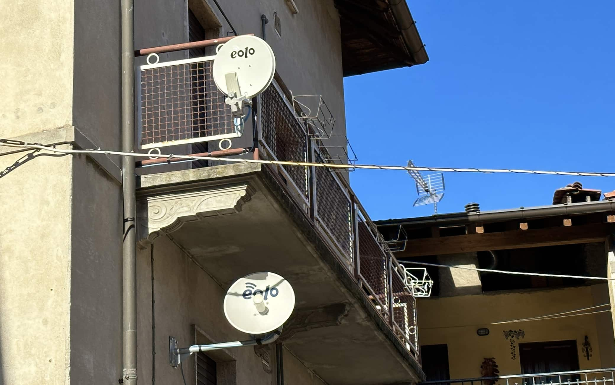 Antenne di EOLO a Brinzio