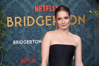 NEW YORK, NEW YORK - MAY 13: Hannah Dodd attends Netflix's "Bridgerton" Season 3 World Premiere at Alice Tully Hall, Lincoln Center on May 13, 2024 in New York City. (Photo by Jamie McCarthy/Getty Images)