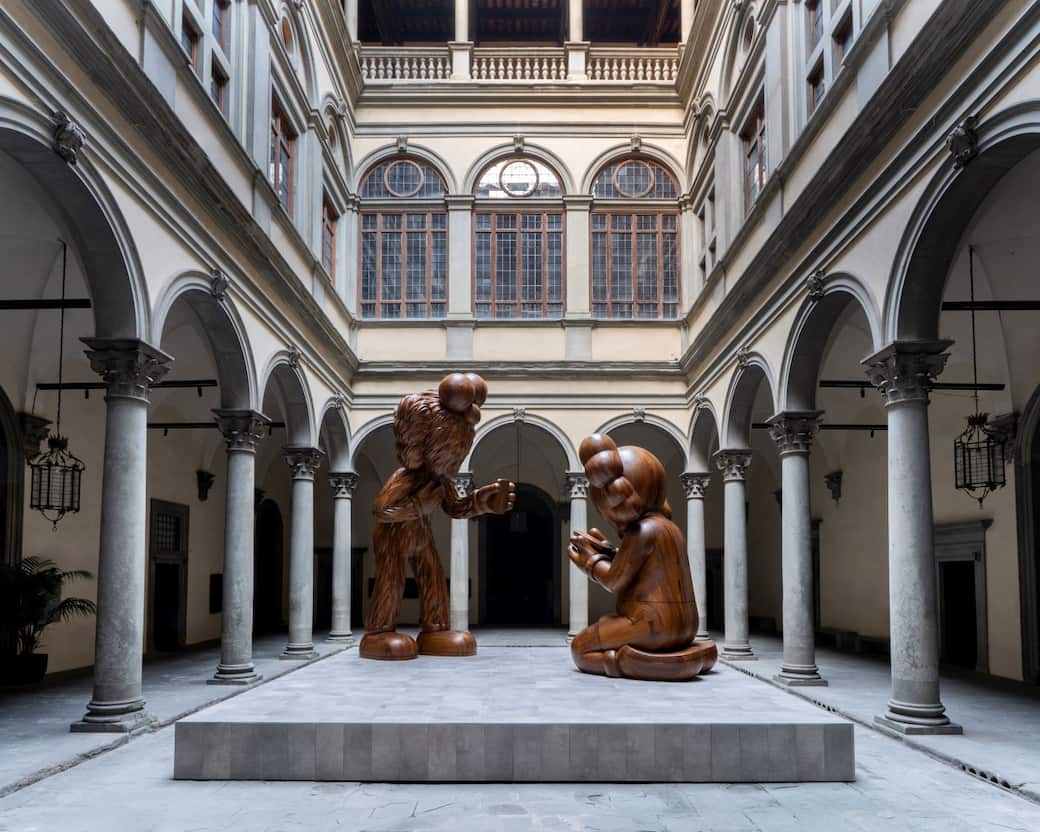 KAWS, THE MESSAGE, 2025 Installation view. Photo Ela Bialkowska OKNO studio